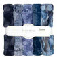 FIVE 10" x 60" Luxe Cuddle Strips Kit Chambray