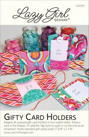 Gifty Card Holders by Lazy Girl Designs