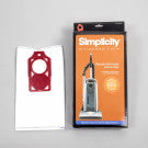 Simplicity/Riccar S20/R20 Bag Red Collar (6 Pack)