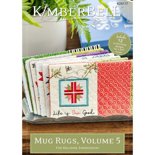 Kimberbell Mug Rugs Vol 5 Machine Embroidery CD