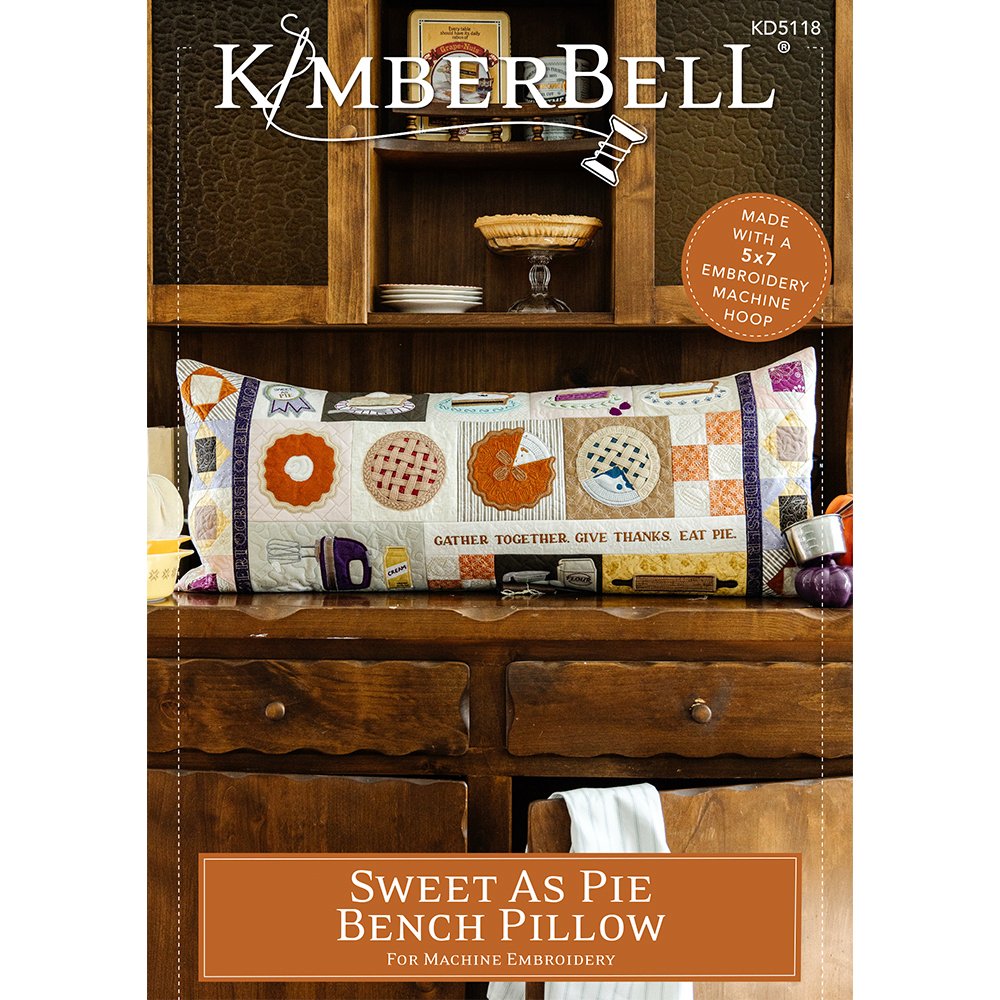 Kimberbell Sweet As Pie Bench Pillow Fabric Kit