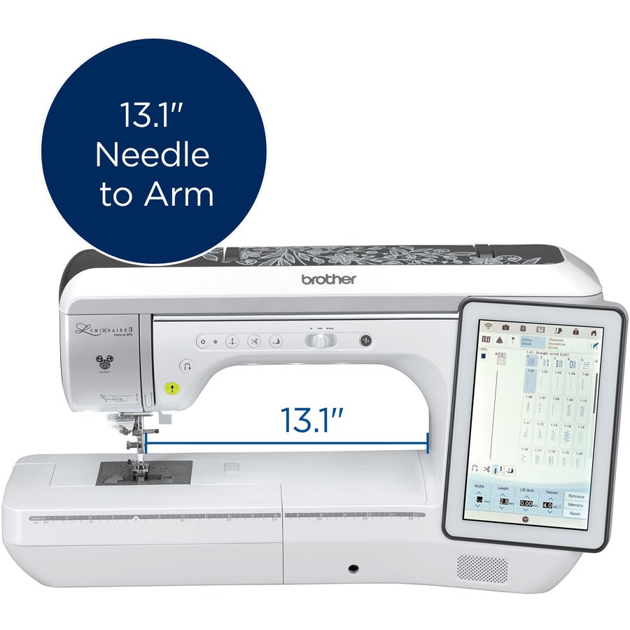 BROTHER LUMINAIRE 3 XP3 SEWING/EMBROIDERY AVAILABLE IN STORE ONLY – Green's  Sewing and Vacuum