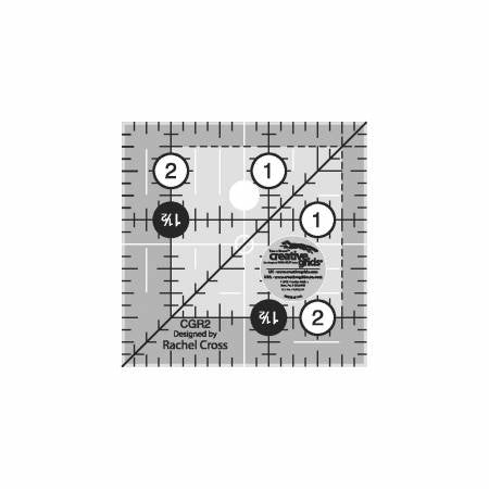 Creative Grids 2 1/2in Square Ruler