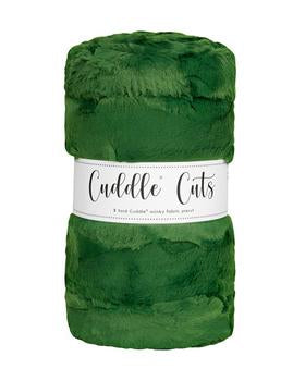 2 Yard Precut Kit Luxe Cuddle Cut Hide Evergreen