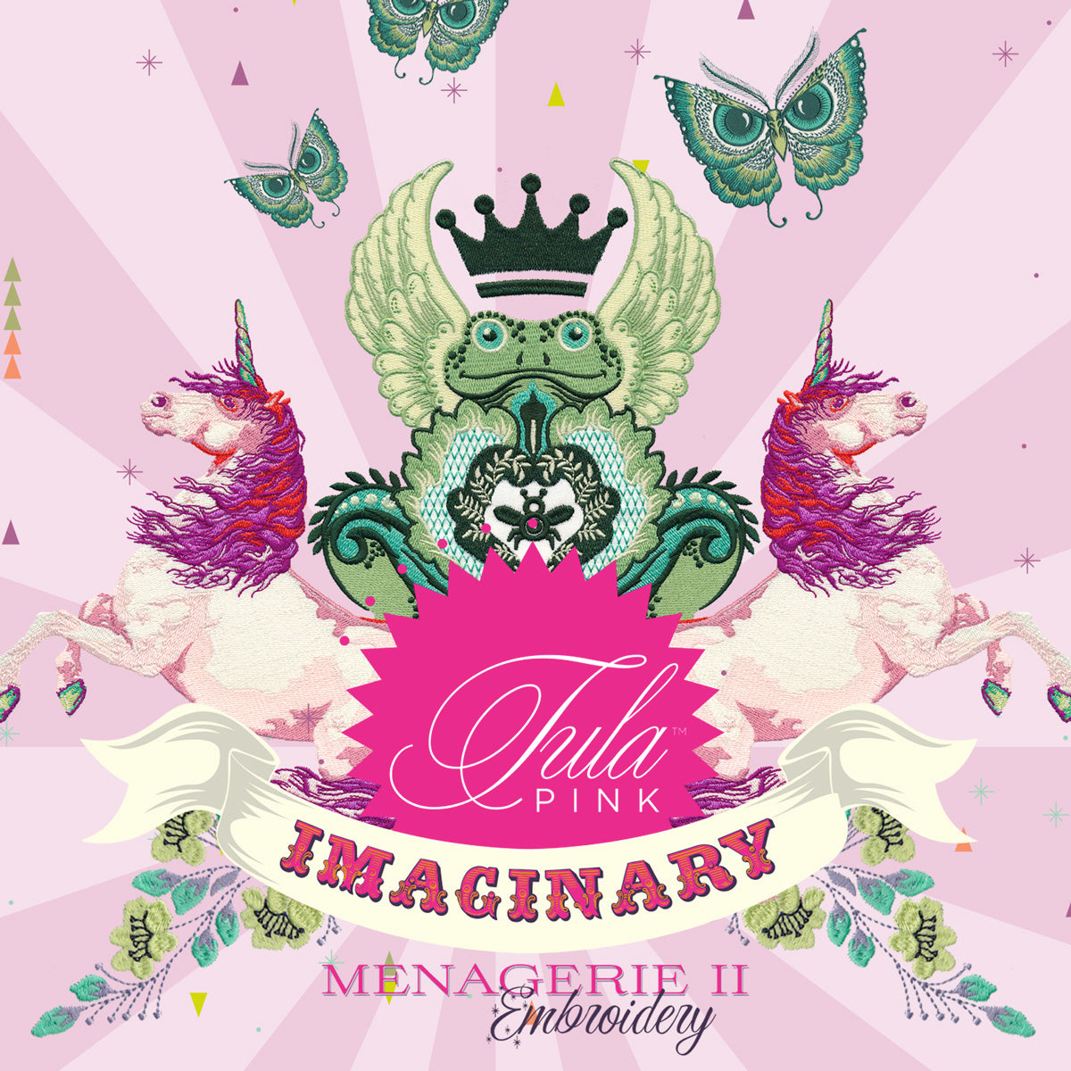 OESD Tula Pink Presents - The Imaginary Menagerie 2 80291CD