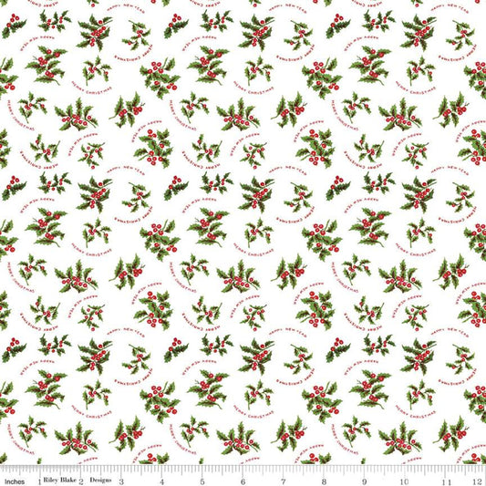 All About Christmas Holly White