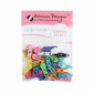 Atkinson Designs Zipper Pulls Candy Color Mix Assorted