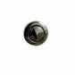 Button Lock Large Gunmetal by Emmaline Bags