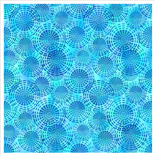 Dazzle by Jason Yenter Dazzle Circles Blue