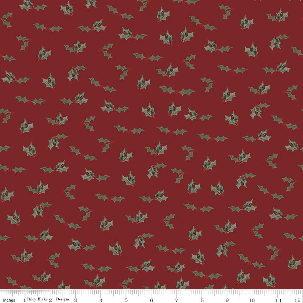 Farmhouse Christmas Holly Berry Red