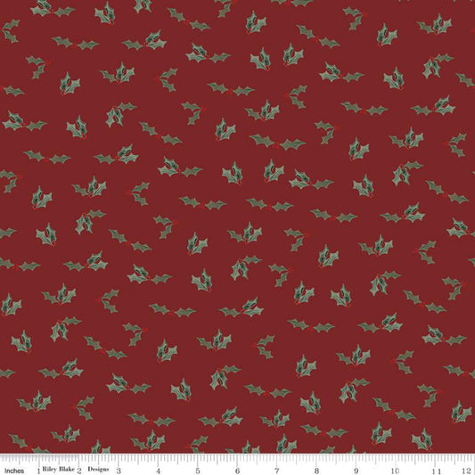 Farmhouse Christmas Holly Berry Red