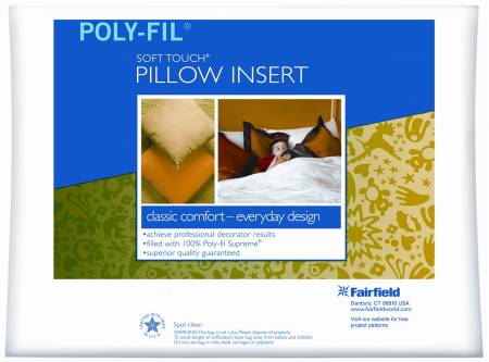 Soft Touch Square Pillow Form 14in x 14in