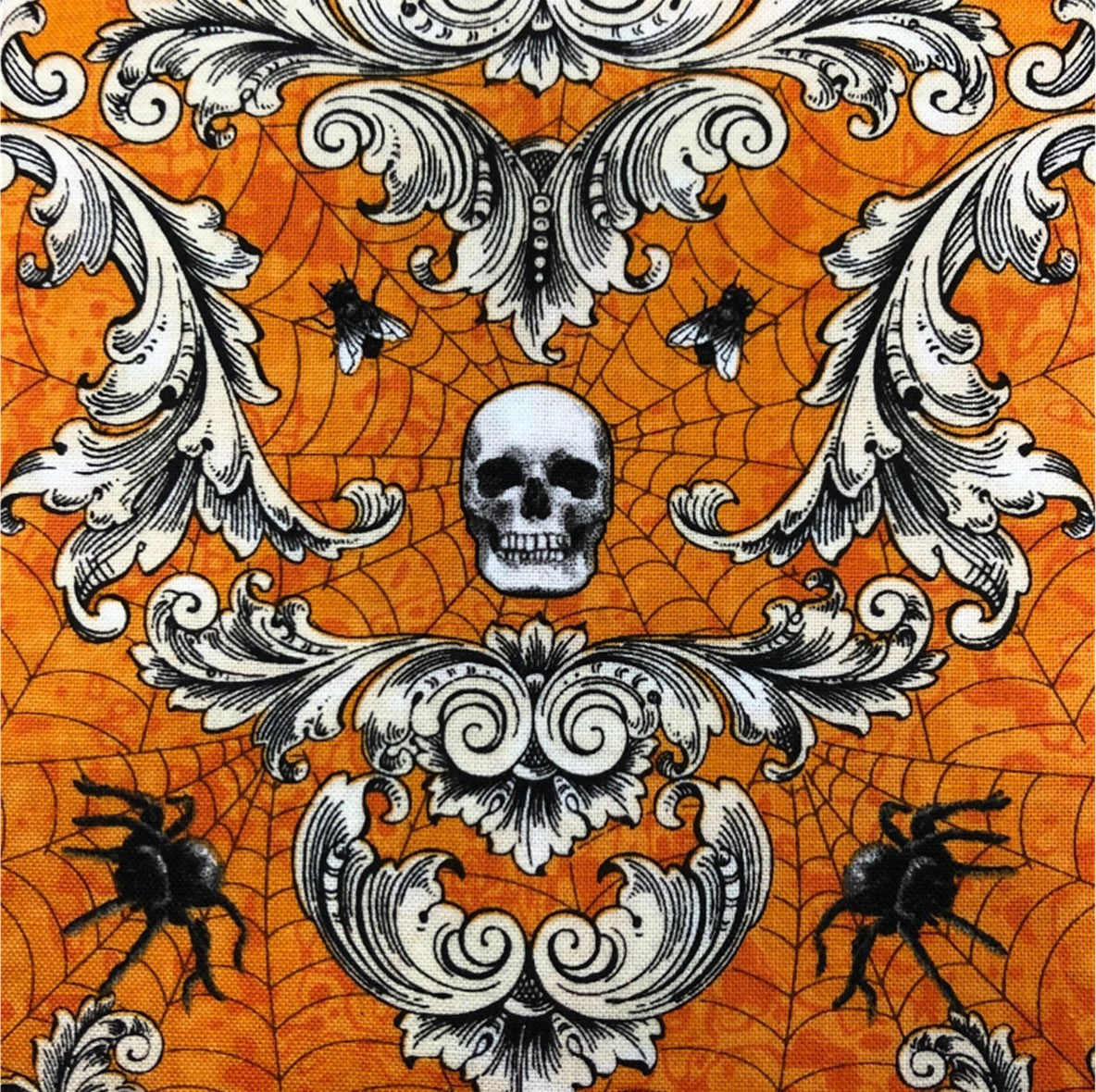Gone Batty Skulls Orange