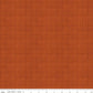 Woolen Flannel Grid Orange