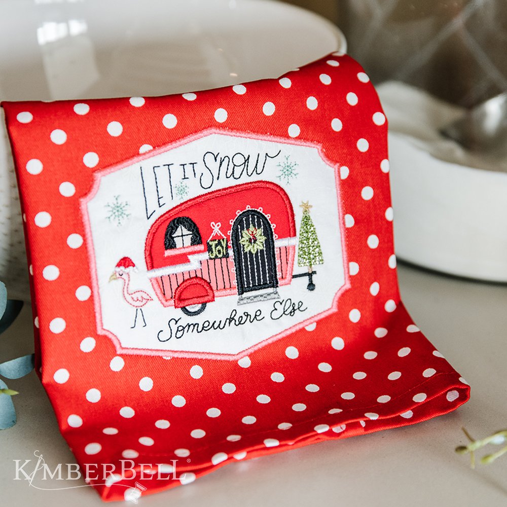 Kimberbell Curated:  Home For The Holidays Machine Embroidery CD
