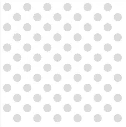 Kimberbell Basics Dots White on White
