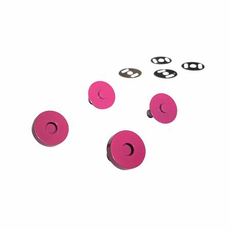 Magnetic Snaps 3/4 inch Pink 2pk By Sassafras Lane Designs
