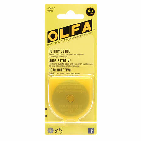 OLFA Rotary Blade 45mm 5pk