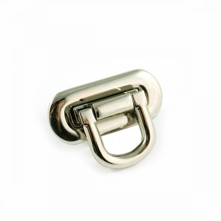 Oval Flip Lock Nickel From Emmaline Bags