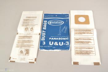 Panasonic U & U3 Bags (3 pack)