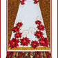 Poinsettia Table Runner by Janine Babich Designs