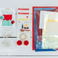 Kimberbell Red, White & Bloom-Embellishment Kit