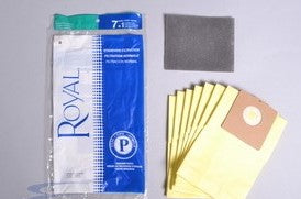 Royal Type P Vacuum Bags (7 Pack)