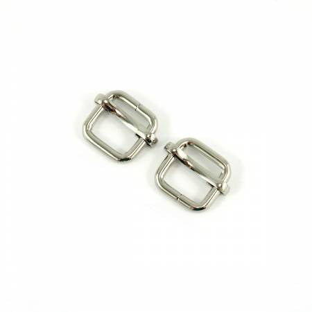 Strap Sliders for 1/2 inch Straps Nickel by Emmaline Bags