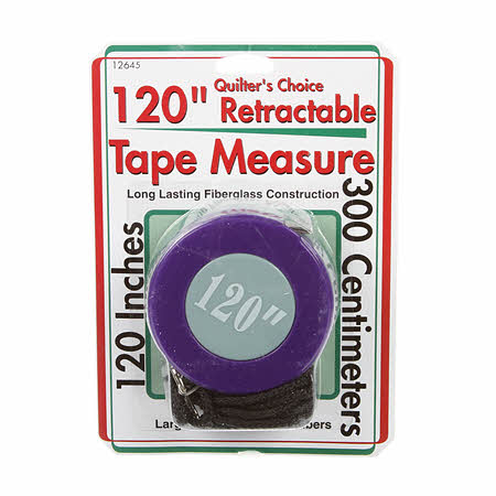 Sullivans Retractable Tape Measure 120in