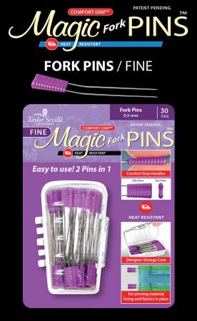 Tailor Magic Pins Fork Fine 30pk