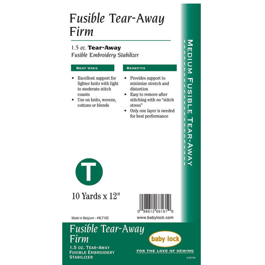 Stabilizer Tear Away Firm (Fusible)