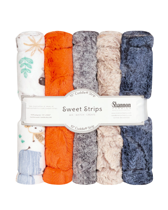 FIVE 10 X 60 Luxe Cuddle Strips Kit Jungle